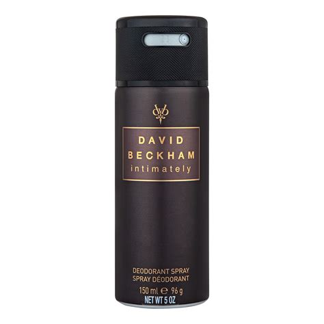 david beckham intimately deodorant.